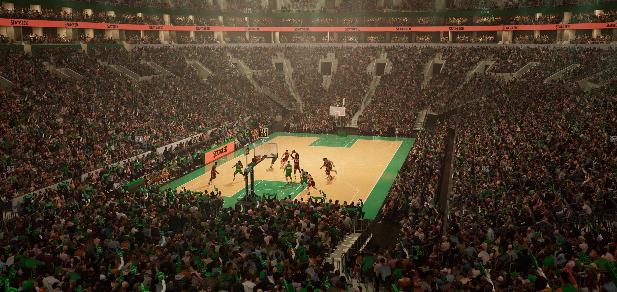 TD Garden - Section Sportsdeck Seat View