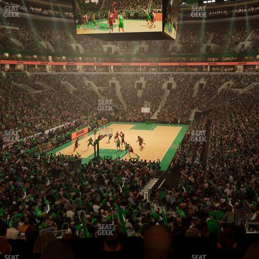 TD Garden - Section Sportsdeck Seat View