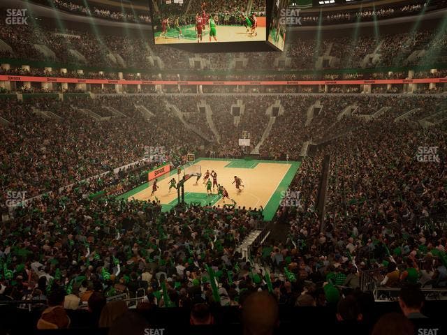 TD Garden - Section Sportsdeck Seat View