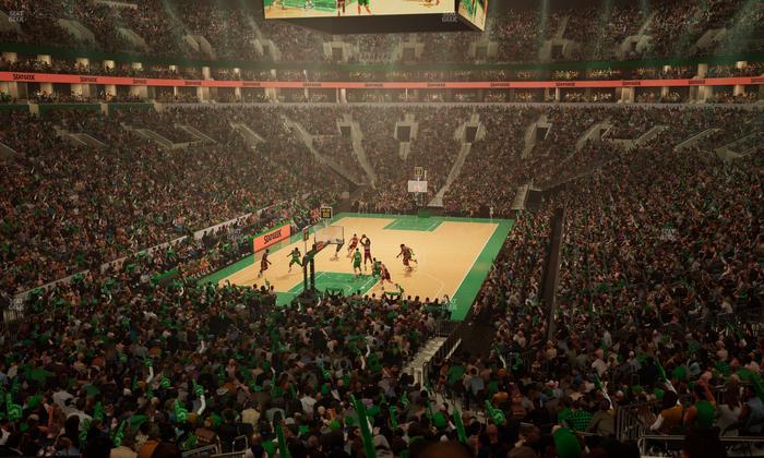 TD Garden - Section Sportsdeck Seat View