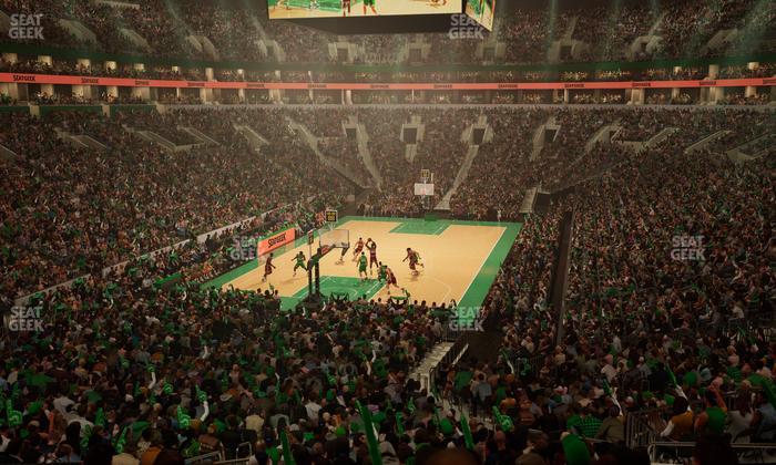 TD Garden - Section Sportsdeck Seat View