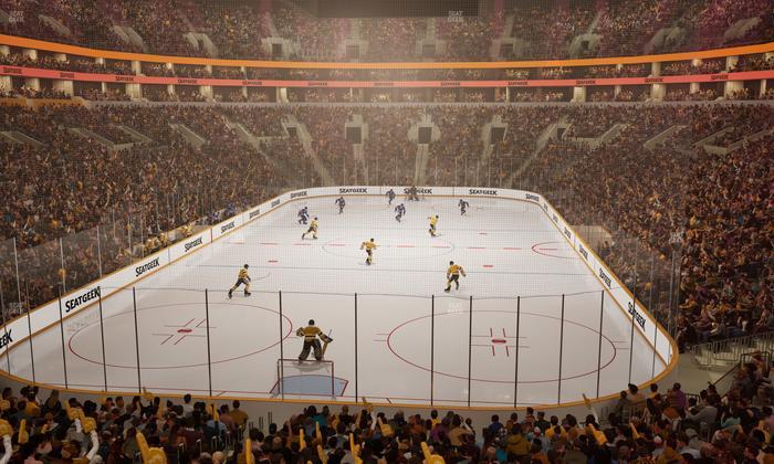 TD Garden - Section Sportsdeck Seat View