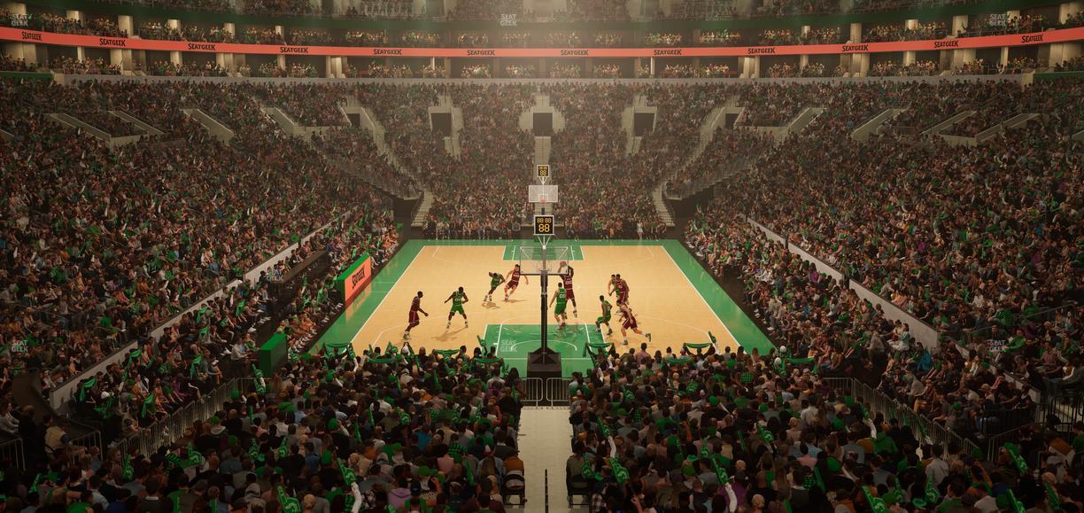 TD Garden - Section Sportsdeck Seat View