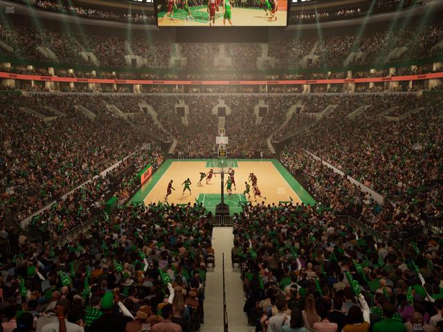 TD Garden - Section Sportsdeck Seat View