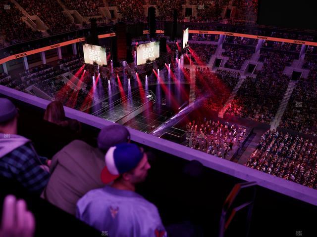 TD Garden - Section Standing Room Only Seat View