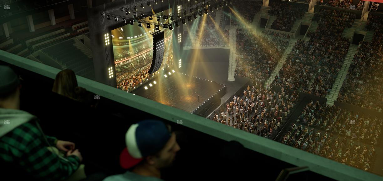 TD Garden - Section Standing Room Only Seat View