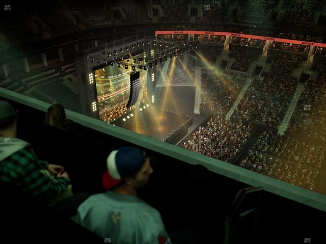 TD Garden - Section Standing Room Only Seat View