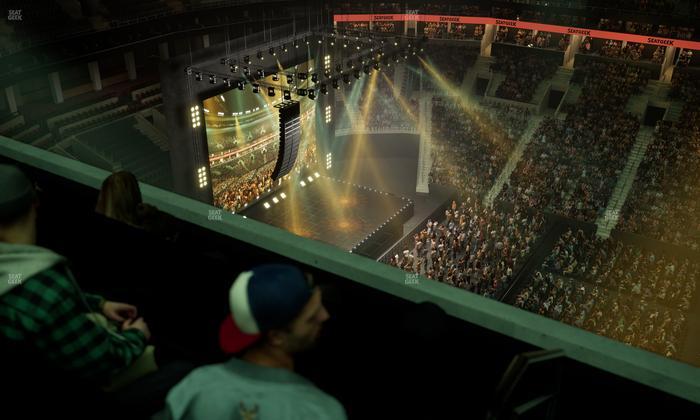 TD Garden - Section Standing Room Only Seat View