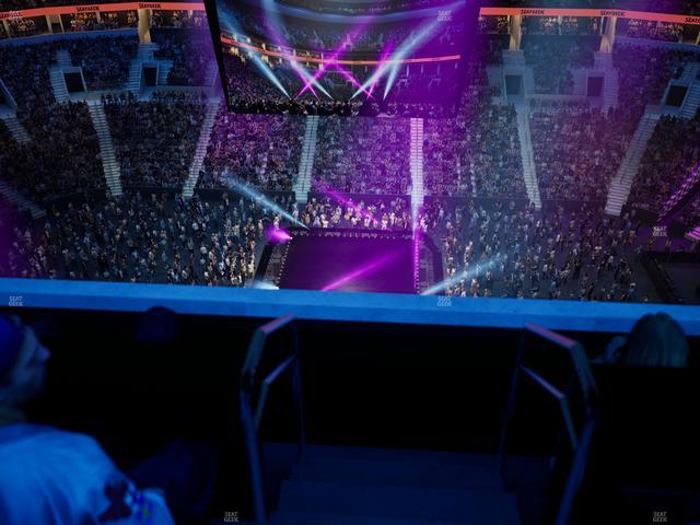 TD Garden - Section Standing Room Only Seat View