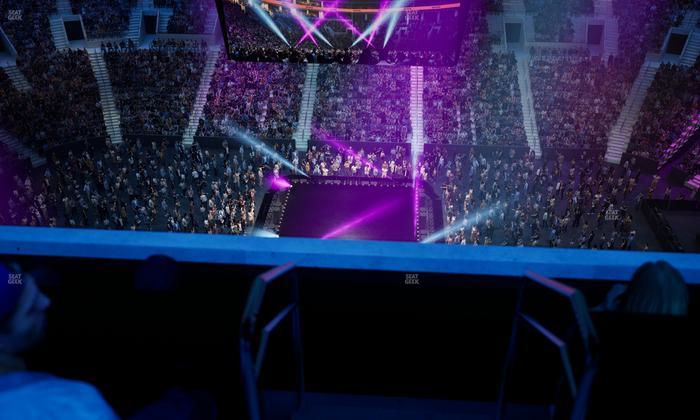 TD Garden - Section Standing Room Only Seat View