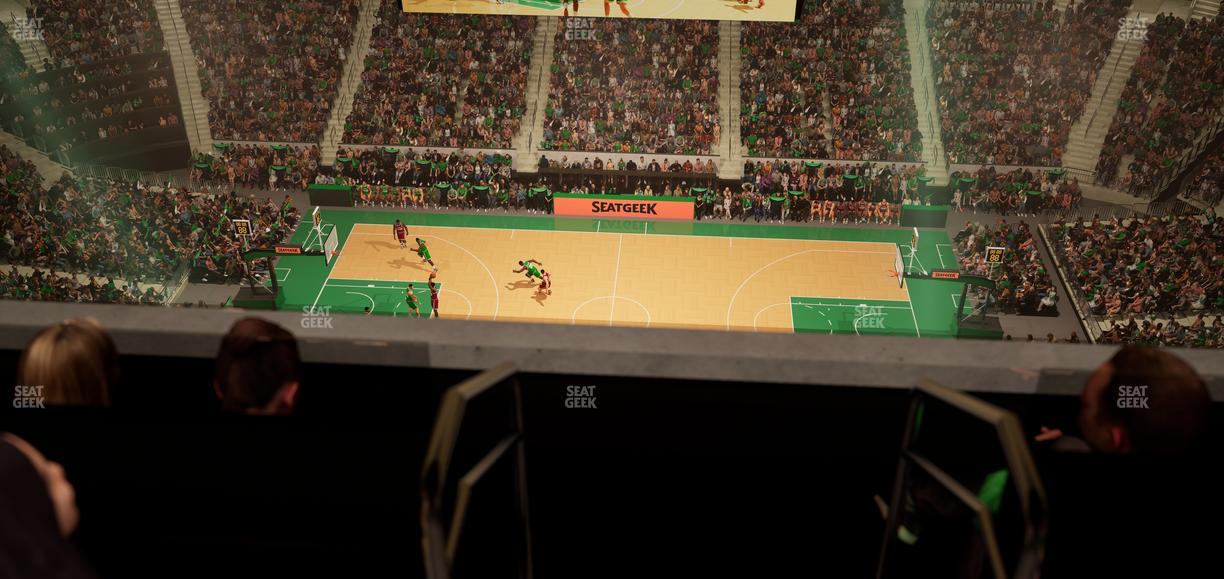 TD Garden - Section Standing Room Only Seat View