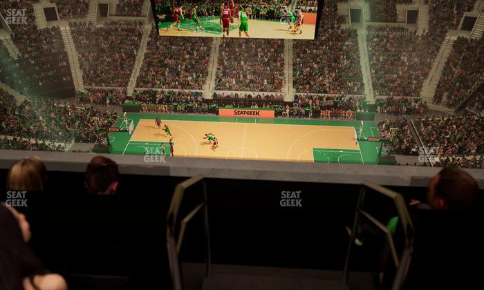 TD Garden - Section Standing Room Only Seat View