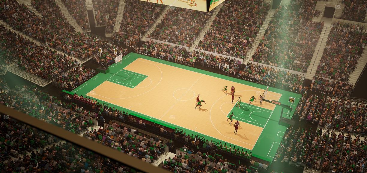 TD Garden - Section Stu 1 Seat View