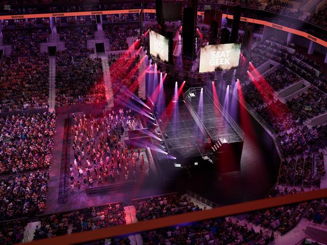 TD Garden - Section Stu 2 Seat View