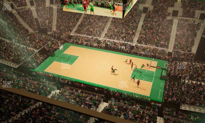 TD Garden - Section Stu 2 Seat View