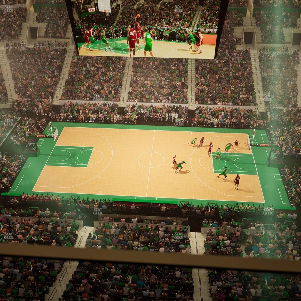 TD Garden - Section Stu 3 Seat View