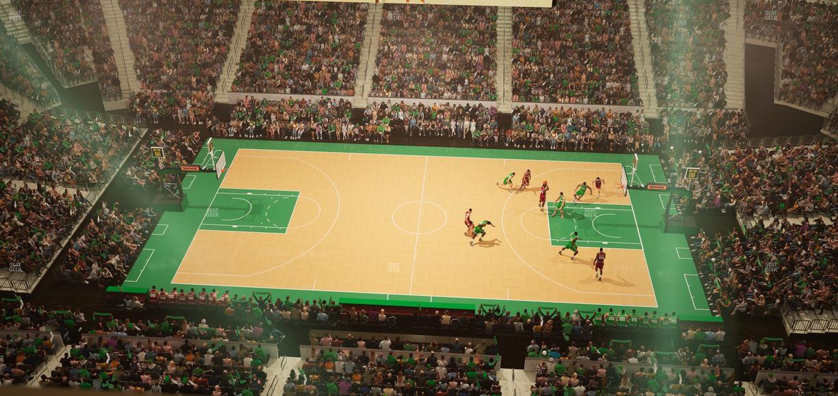 TD Garden - Section Stu 3 Seat View