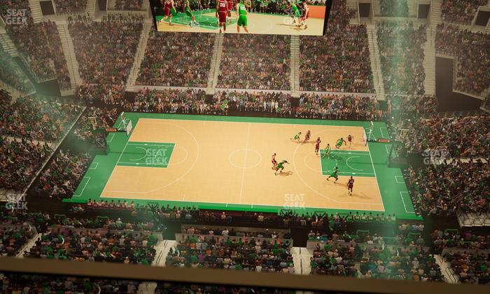 TD Garden - Section Stu 3 Seat View