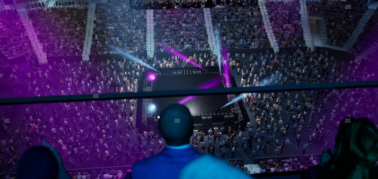 TD Garden - Section Stu 4 Seat View