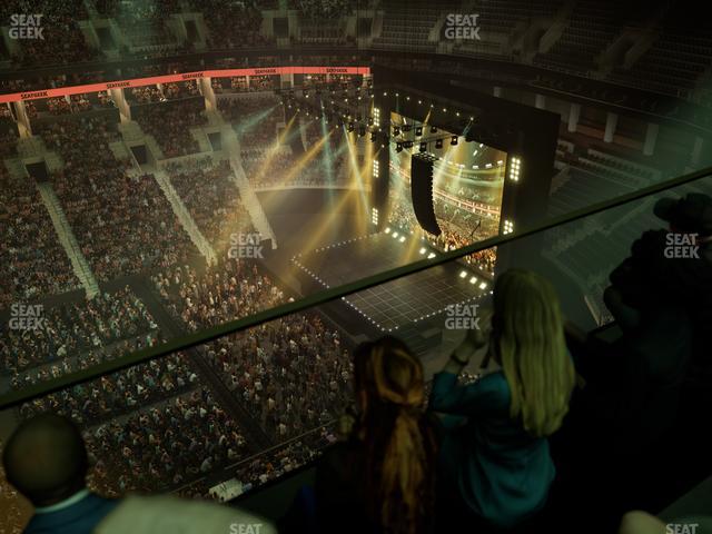 TD Garden - Section Stu 4 Seat View