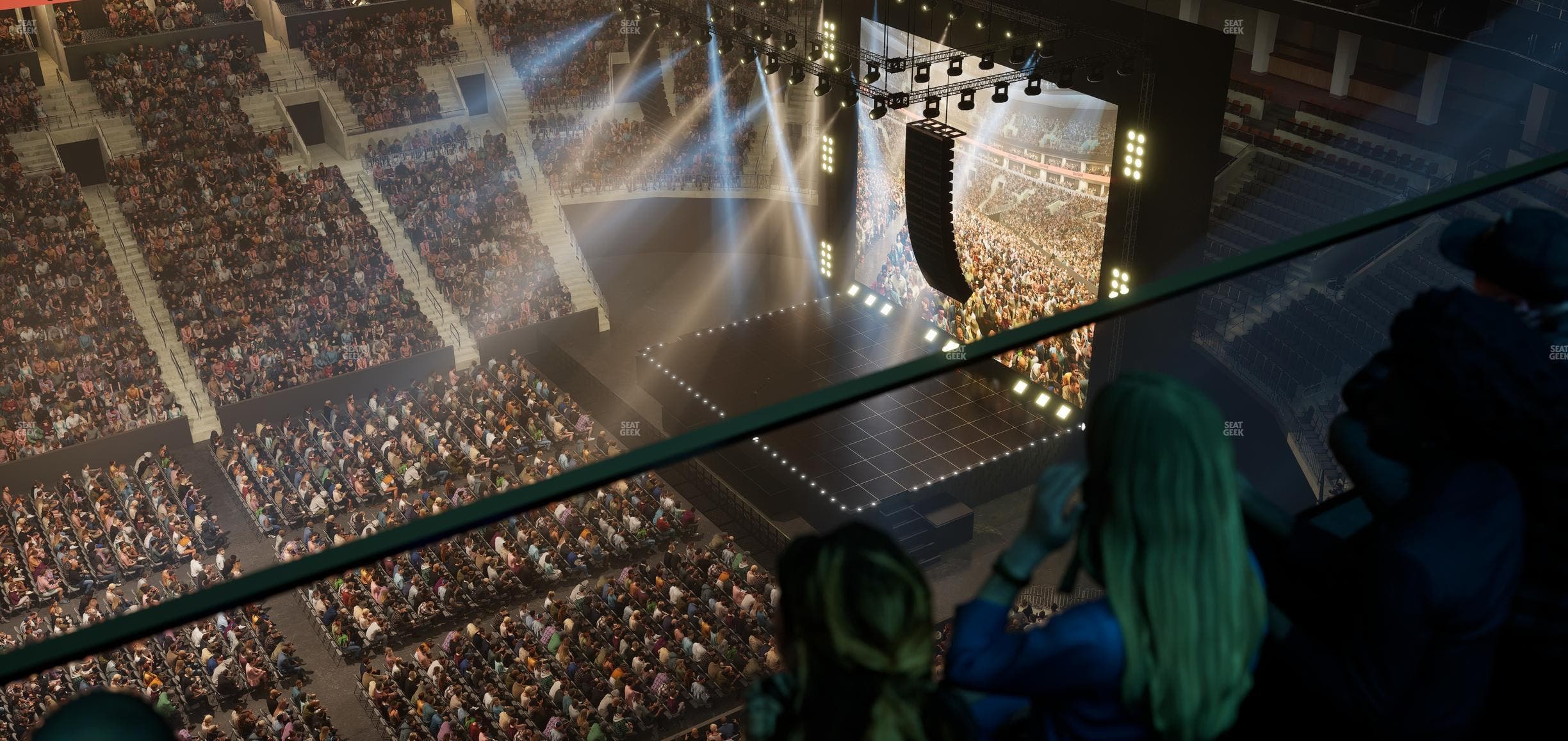 TD Garden - Section Stu 4 Seat View