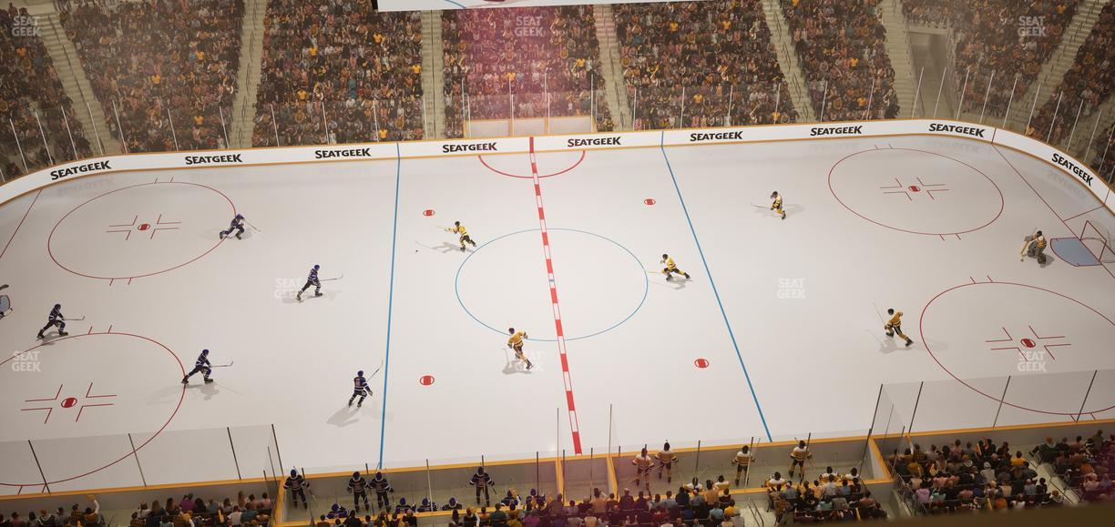 TD Garden - Section Stu 4 Seat View