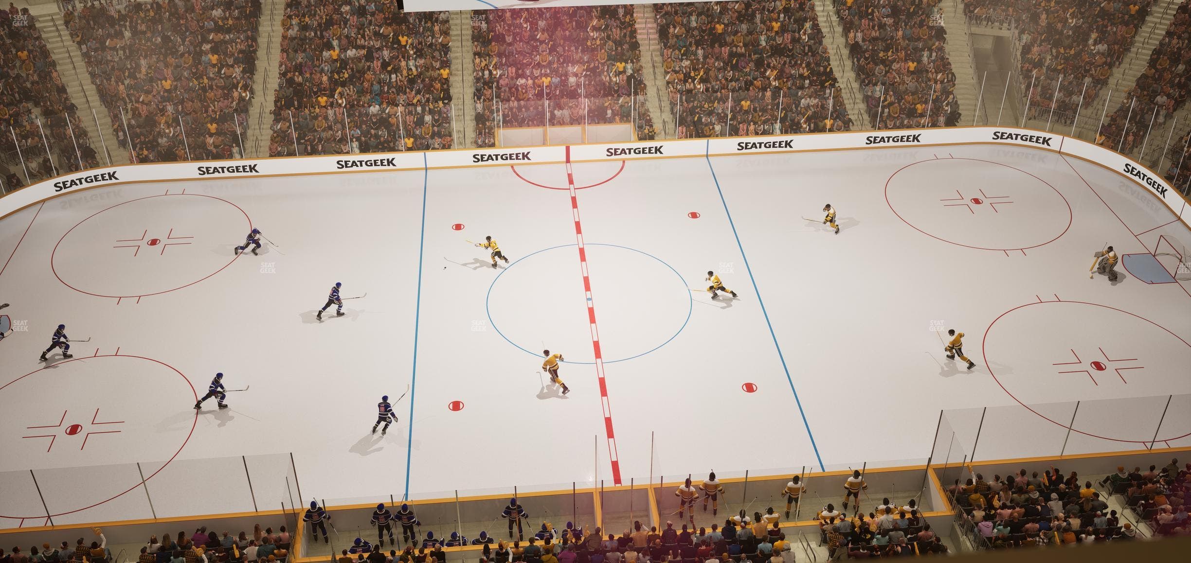 TD Garden - Section Stu 4 Seat View