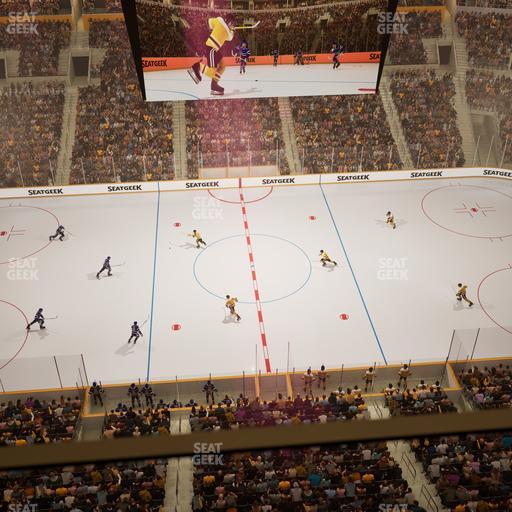 TD Garden - Section Stu 4 Seat View