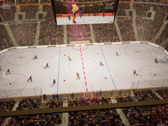 TD Garden - Section Stu 4 Seat View