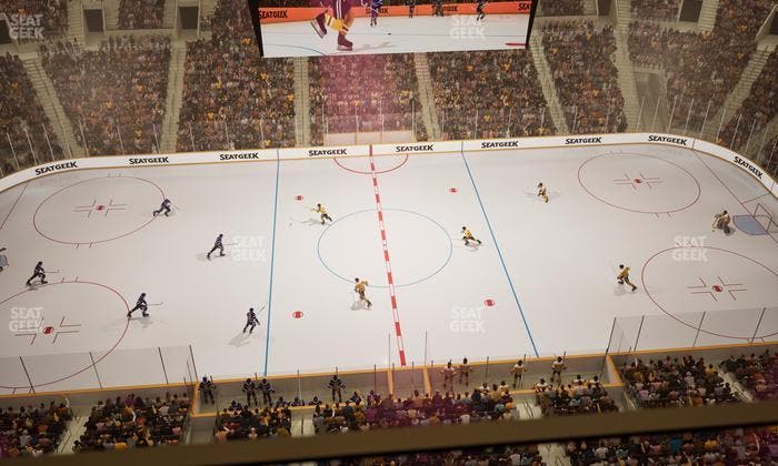 TD Garden - Section Stu 4 Seat View