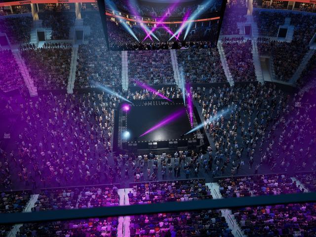 TD Garden - Section Stu 4 Seat View