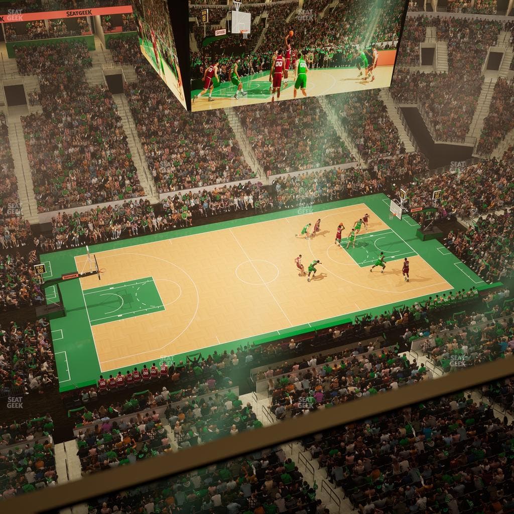 TD Garden - Section Stu 5 Seat View