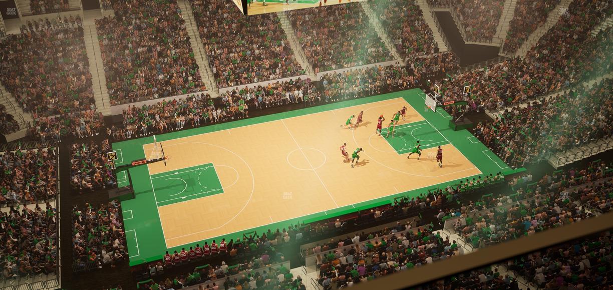 TD Garden - Section Stu 5 Seat View