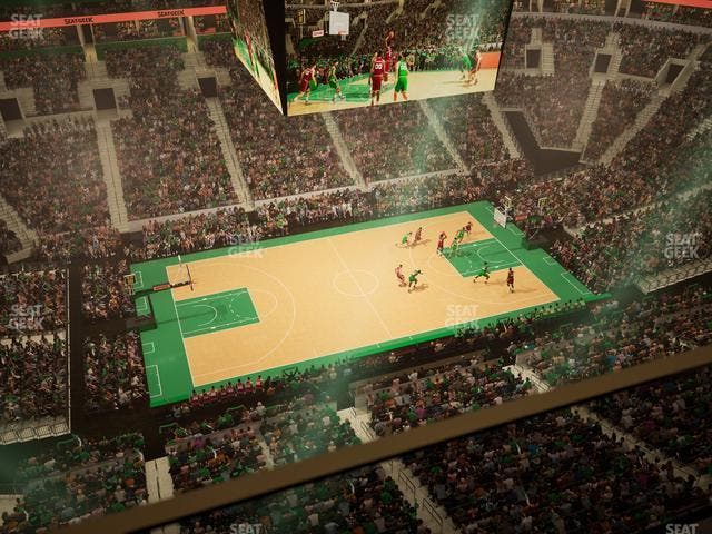 TD Garden - Section Stu 5 Seat View