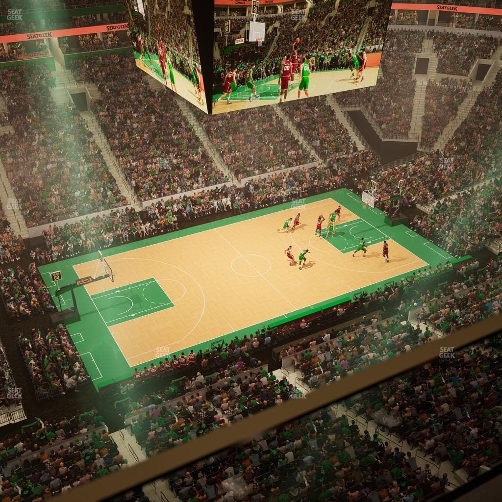 TD Garden - Section Stu 6 Seat View