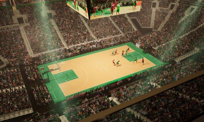 TD Garden - Section Stu 6 Seat View