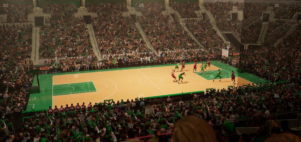TD Garden - Section Suite 514 Seat View