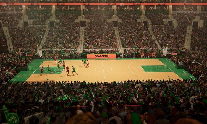 TD Garden - Section Suite 542 Seat View