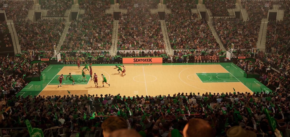 TD Garden - Section Suite 542 Seat View