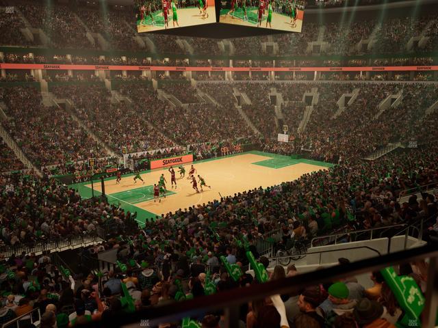 TD Garden - Section Suite 548 Seat View