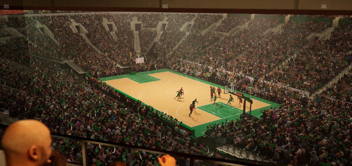 TD Garden - Section Suite 603 Seat View