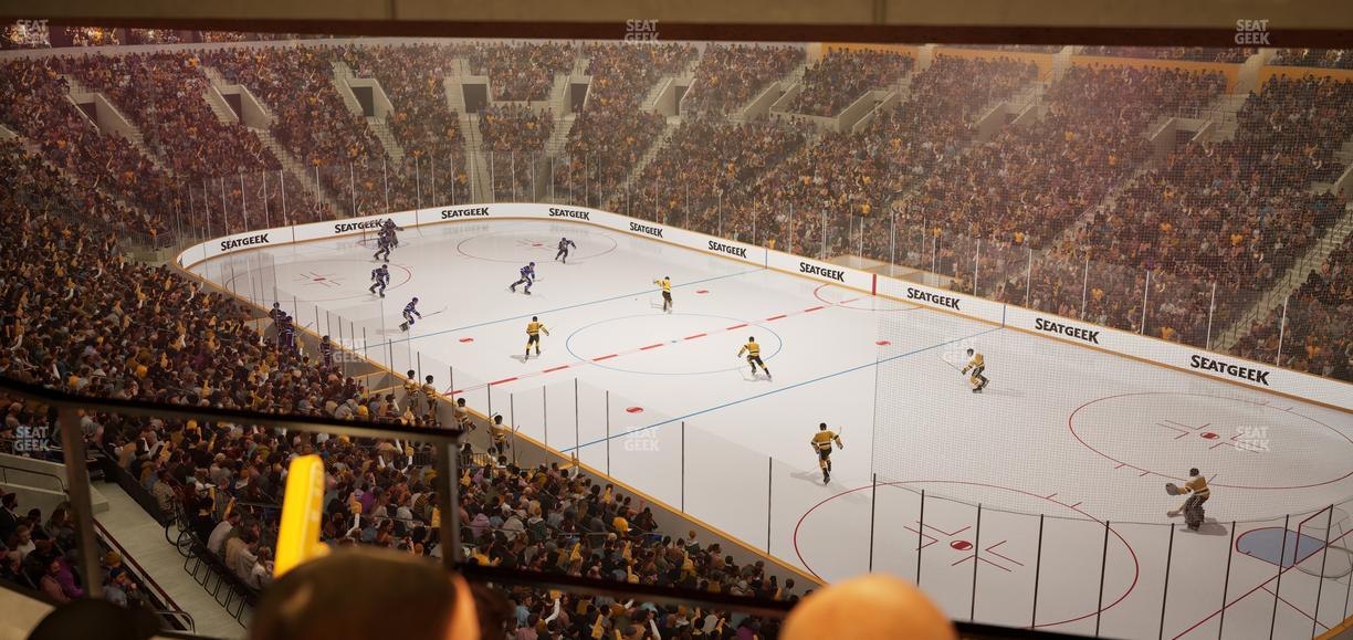 TD Garden - Section Suite 604 Seat View
