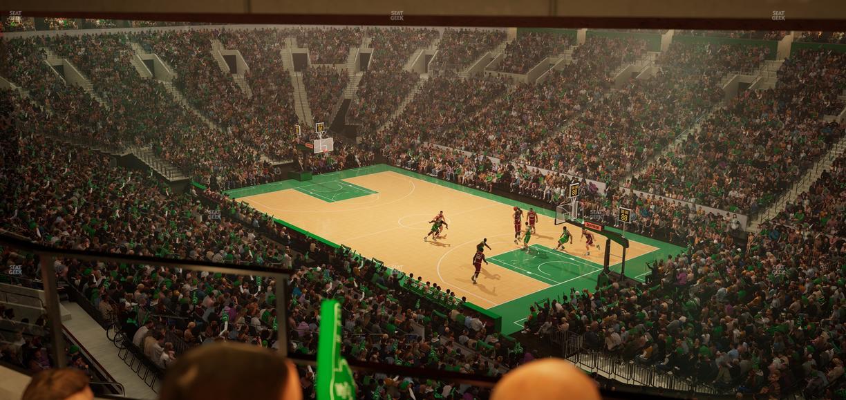 TD Garden - Section Suite 604 Seat View