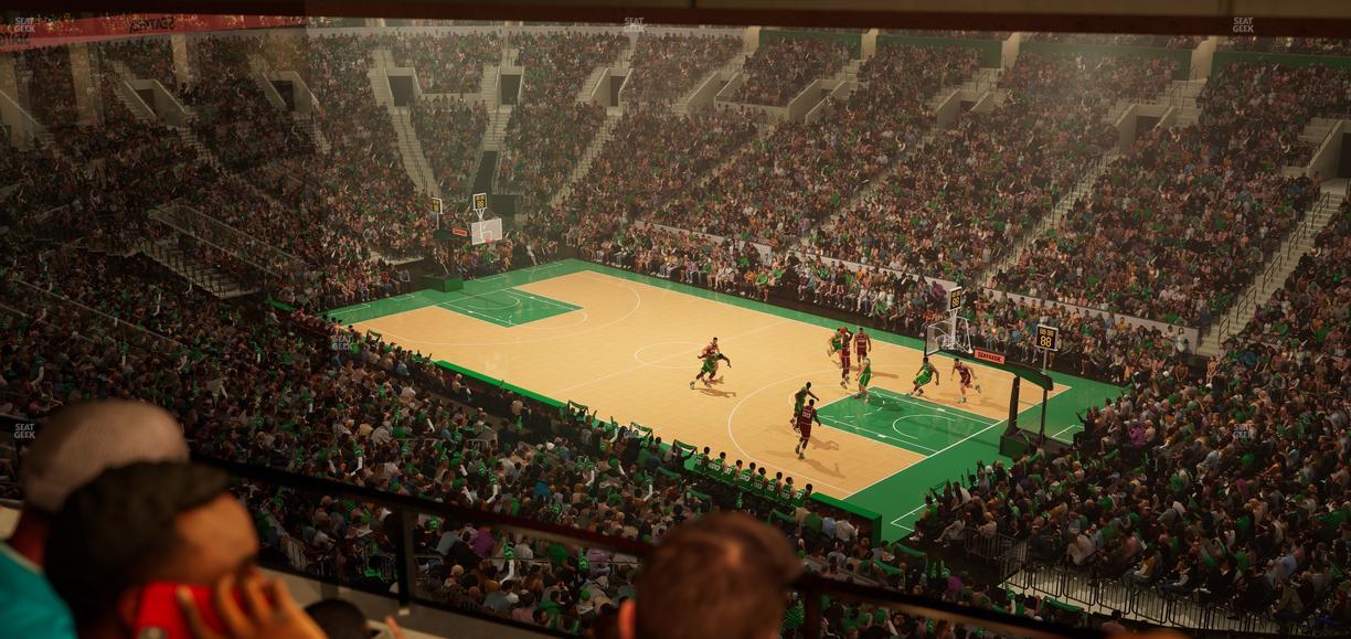 TD Garden - Section Suite 605 Seat View