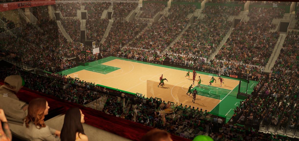 TD Garden - Section Suite 607 Seat View