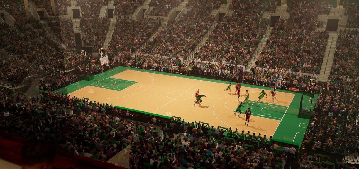 TD Garden - Section Suite 608 Seat View