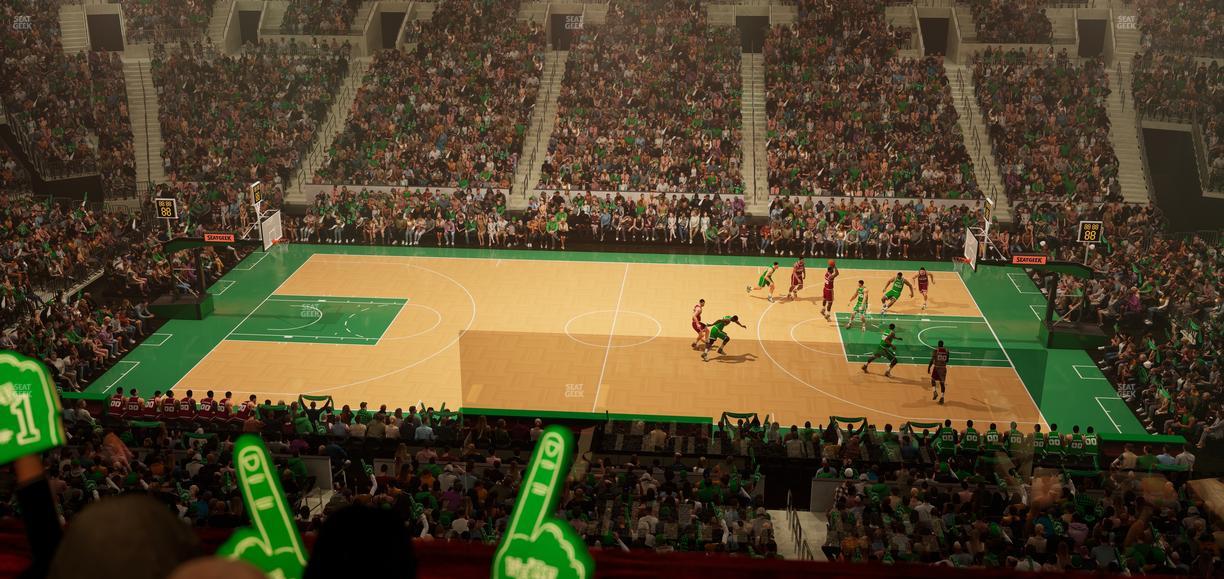 TD Garden - Section Suite 611 Seat View