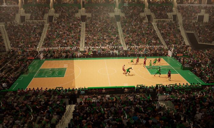 TD Garden - Section Suite 612 Seat View