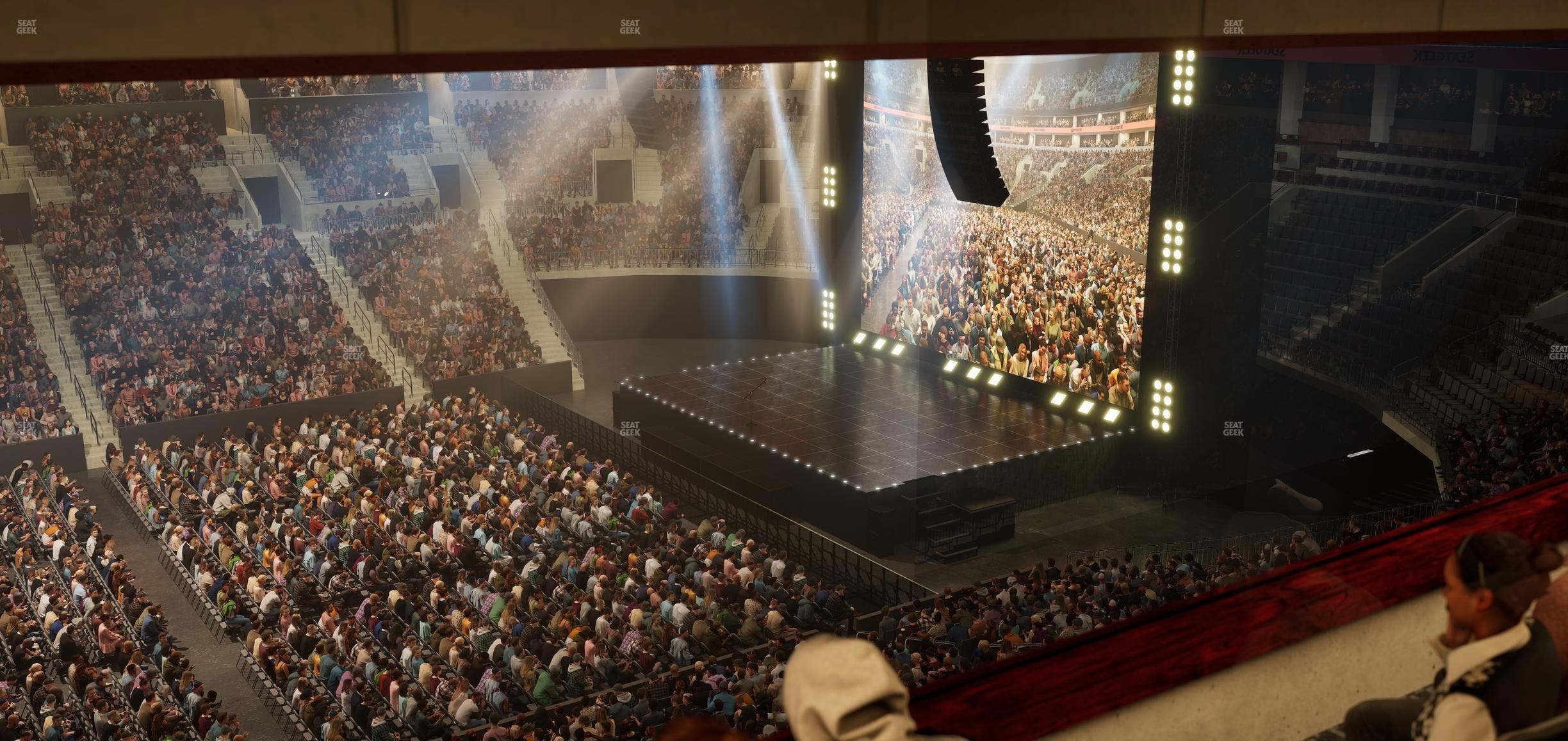 TD Garden - Section Suite 612 Seat View