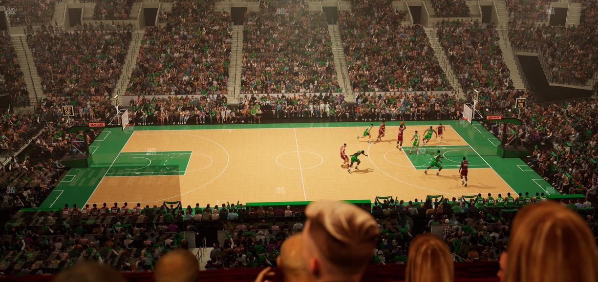 TD Garden - Section Suite 612 Seat View